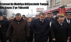 Erzurum’da Mobilya Atölyesinde Yangın: Ölü Sayısı 2’ye Yükseldi