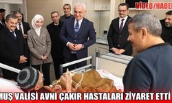 Muş Valisi Avni Çakır’dan hastaneye moral ziyareti: "Vatandaşımızın Yanındayız"