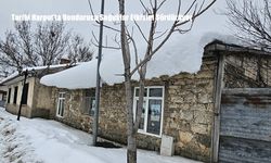 Tarihi Harput’ta Dondurucu Soğuklar Etkisini Sürdürüyor