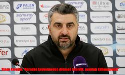 Sinan Kaloğlu: “Kaybetmeden dönmek isterdik, avantajı kaçırdık”