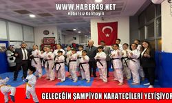 Muş’ta karate eğitimleri hız kesmiyor