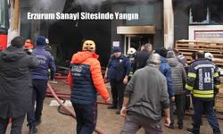 Erzurum Sanayi Sitesinde Yangın: Mobilya Fabrikasında Panik, 5 Kişi Hastaneye Kaldırıldı