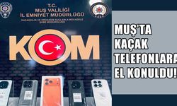 Muş’ta kargo denetimi: Gümrük kaçağı cep telefonları ele geçirildi