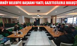 Muş'un Kırköy Belediye Başkanı Yaktı, gazetecilerle bir araya geldi