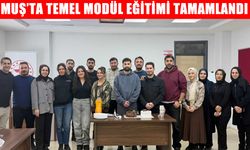 Muş’ta ambulans personeli “Temel Modül Eğitimi”ni başarıyla tamamladı