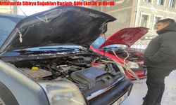 Ardahan’da Sibirya Soğukları Başladı: Göle Eksi 36’yı Gördü