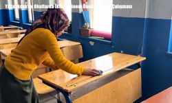 Yüksekova’da Okullarda İkinci Dönem Öncesi Hijyen Çalışması