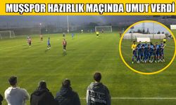 Muşspor hazırlık maçında güven verdi: 2-0
