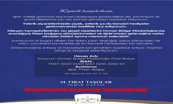 Vali Taşolar’dan çevreye duyarlı mesaj: “Tebrikler fidan olsun, Iğdır yeşillensin”