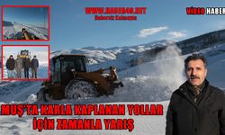 Muş İl Özel İdaresi Genel Sekreteri Yentür: Kar kalınlığı 160 santimetreye ulaştı