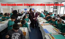 Tuval başında umut: Erzincanlı çocuklar sanatla buluştu
