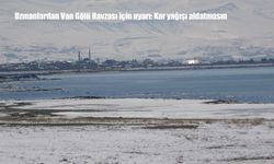 Uzmanlardan Van Gölü Havzası için uyarı: Kar yağışı aldatmasın