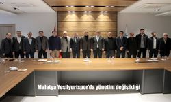 Malatya Yeşilyurtspor’da yönetim değişikliği