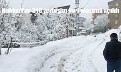 Hakkari'de 310 yerleşim yeri ulaşıma açıldı