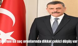 Erzurum’da suç oranlarında dikkat çekici düşüş var