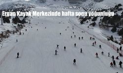 Ergan Kayak Merkezinde hafta sonu yoğunluğu