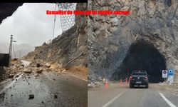 Kemaliye’de tünel girişinde çökme alarmı: Sürücüler tedirgin