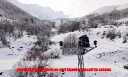 Tunceli’de enerji nöbeti: Fırat EDAŞ zorlu kış şartlarında sahada