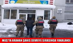 Muş’ta 4 yıl hapis cezasıyla aranan şahıs yakalandı