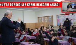 Muş’ta yarıyıl tatili başladı: Karneleri Vali Çakır dağıttı