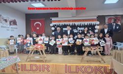 Karne günü minik kalpleri ısıtan bere sürprizi