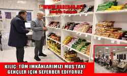 Muş Gençlik ve Spor İl Müdürü Kılıç'tan yurtlarda kapsamlı denetim