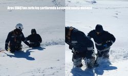 Aras EDAŞ’tan zorlu kış şartlarında kesintisiz enerji mesaisi