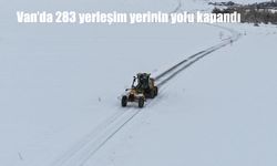 Van’da 283 yerleşim yerinin yolu kapandı