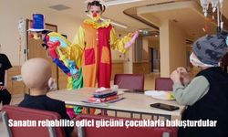 Sanatın rehabilite edici gücünü çocuklarla buluşturdular