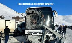 Tutak'ta feci kaza: Çok sayıda yaralı var