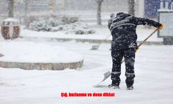 Meteorolojiden Erzurum İçin Çığ ve Buzlanma Uyarısı