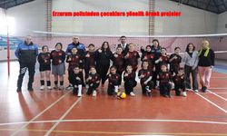 Erzurum Polisi’nden Çocuklara Umut Aşılayan Sömestr Etkinlikleri