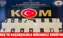 Muş’ta kaçakçılık operasyonu: Çok sayıda telefon ele geçirildi