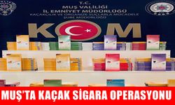 Muş'ta kaçak sigara operasyonu: 1000 paket ele geçirildi