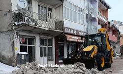 Posof’ta karla mücadele