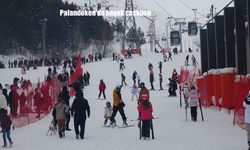 Palandöken'de kayak coşkusu