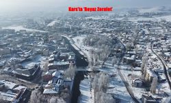 Kars’ta Kar, Doğayı Sanata Dönüştürdü