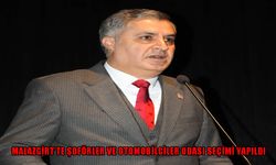 Malazgirt Şoförler Odası’nda değişim yok: Mevcut başkan yeniden seçildi