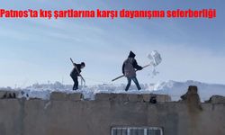 Patnos’ta kış şartlarına karşı dayanışma seferberliği