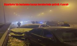 Diyarbakır’da buzlanma kazayı beraberinde getirdi: 4 yaralı