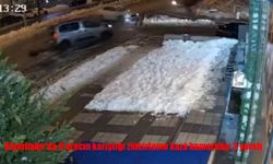 Diyarbakır’da 6 aracın karıştığı zincirleme kaza kamerada: 3 yaralı