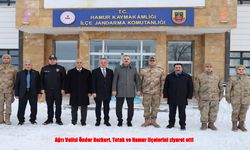 Vali Bozkurt’tan Tutak ve Hamur’a kapsamlı ziyaret