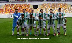 Malatya Yeşilyurtspor Sahasında Bingölspor’a Mağlup Oldu