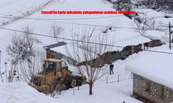 Tunceli’de Ekipler 24 Saat Kar Mesaisinde