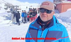 Hakkari, uygun fiyatlı kayak turizmiyle dikkat çekiyor