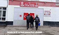 82 yıl kesinleşmiş hapis cezası bulunan firari yakalandı: 88 suç kaydı bulunuyordu