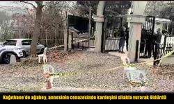 Kağıthane’de dehşet: Annesini toprağa verirken kardeşini vurdu