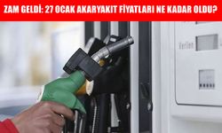 Zam geldi, akaryakıt tabelası yenilendi: İşte 27 Ocak 2026 güncel benzin ve motorin fiyatları