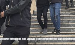 Güngören'de öldürülen Atlas Çağlayan'ın ailesini tehdit eden 5 şüpheli tutuklandı