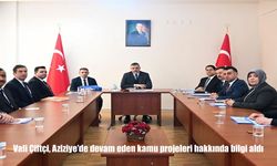 Vali Çiftçi, Aziziye’de devam eden kamu projeleri hakkında bilgi aldı